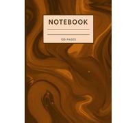 Notebook - Brown Marble Edition: Notizbuch im A4-Format mit 120 linierten Seiten · Klassisches Design für strukturierte Gedanken