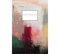Notebook by PipaCrafts: (the abstract oil pastel painting cover)