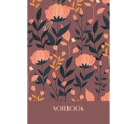 Notebook: Carnet de Notes Fleuri A5 - 120 Pages Lignées : Cahier d’Écriture, Journal Intime, Agenda ou Carnet de Travail - Design Floral Élégant (Carnets de notes et d'organisation)