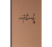 Notebook coffee time: Office notebook, Blank pages with coffee cup in corner of each page, Journal for women, Work notebook