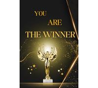 Notebook, Collage Ruled 120 pages, lined Journal 6x9: You Are The Winner