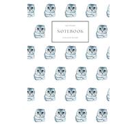 Notebook College Ruled: Scottish Fold Watercolour Notepad, Lined Cat Journal, 60 Sheets (120 Pages), 6" x 9"