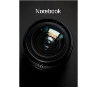 Notebook: Composition Notebook with beautifoul cover image of camera lens .