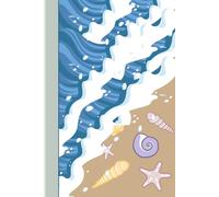 Notebook: Cream paper,120 pages, ocean themed cover design,6×9 size, easy to carry, perfect for school and office work
