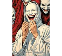 NOTEBOOK: Creepy Masked Hooded Figures Horror: Blank Lined Journal for Dark Secrets - 6x9 Inches, 200 Pages