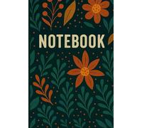 Notebook: Cuaderno de notas con líneas | 120 páginas | Tamaño 6x9 pulgadas | Diario práctico para escritura, apuntes y uso diario
