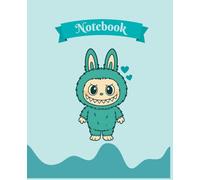 Notebook: Cute Kawaii Toy, Wide Ruled, 7.5×9.25 inches, 100 Pages For Teens, Students And Study Notes.