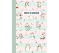 Notebook: Cute Penguin Christmas Activities | Wide Ruled | 6" x 9" | 120 Pages | Ideal for Journaling, Notes & Thoughtful Gifts