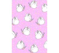 Notebook: Cute Unicorn, 100 Pages 6 x 9 Wide Ruled Lined Pages Journal Diary For Teens, Students, Fans, and Study Notes (Composition Notebook)