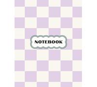 Notebook: Daily Affirmation Lined Journal - 200 Page Large 8.5 x 11 Ruled Notebook for Self Reflection, Journaling and Positive Thinking (Lavender Cover)
