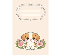 Notebook del cagnolino: Taccuino per appunti con animale in stile Kawaii - cane: Quaderno divertente e originale per un collega, amico, amica. Taccuino di qualità superiore.