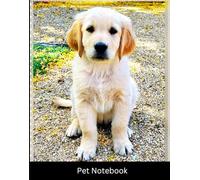 Notebook: Diary or Journal to keep on your pet: 1st page list Name, DOB, Date Brought Home, Weight, Inches, Humans. All other pages blank, lightly lined. 140 pages 8.25" H x 6.50" W