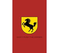 Notebook.Don’t Push the Horses - A Quirky Motivational Notebook & Coloring Journal. 190 pages, A5 size, start Anytime