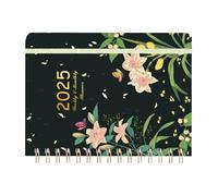 Notebook, Double Wire Bound Notebook Journal, Double Wire Bound Notebook, Family Organizer for Distance Learning, Weekly Monthly Planner, School Supplies for Adults and Kids