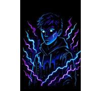 Notebook: Electro Metal Band, 100 Pages 6 x 9 Wide Ruled Lined Pages Journal Diary For Teens, Students, And Fans, Perfect For Notes, Writing, And Daily Ideas.