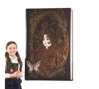 Notebook estético, Goth Journal, Manual de ilustración de páginas coloridas de estilo gótico, Notebook Goth para estudio de trabajo, 256 páginas, revistas para escribir mujeres para hombres que toman