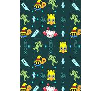 Notebook: Fantassy Video Game , 100 Pages 6 x 9 Wide Ruled Lined Pages Journal Diary For Students, Teens, and Game Lovers