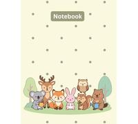 Notebook featuring animals between the lines to inspire creativity in children aged 3 to 9.