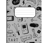 Notebook for Boys -Gamer Journal with Video Game Controller: Cool Gamer Notebook for School,Journaling,Writing&Drawing/Perfect Gift for Boys Who Love Video Games