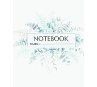 NOTEBOOK: for daily use at work and study, featuring a stylish design and high-quality pages for a comfortable and organized writing experience.