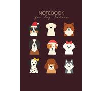 Notebook for dog lovers: cozy Tagebuch, Notizbuch & Selflove Journal A5 in Hunde Softcover, Weihnachtlich, Christmas-Edition, Weihnachtsgeschenk, ... gepunktet 13x21cm, cremeweißes Papier