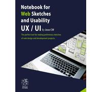 Notebook for Web Sketching and UX/UI Usability: The perfect tool for pre-drafting web design and development projects.