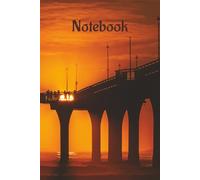 Notebook: Gorgeous cover photography of New Brighton Pier, Christchurch, New Zealand enhances this notebook to capture your daily to-do lists, ... & 10 blank pages | For yourself or as a gift