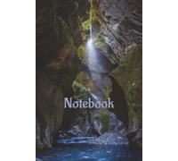 Notebook: Gorgeous cover photography of Wilson's Cr hasm in New Zealand enhances this notebook to capture your daily to-do lists, important notes, ... pages | Great for yourself or as a gift.