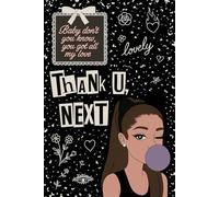 Notebook: Grande Energy, 100 Pages 6 x 9 Wide Ruled Lined Pages Journal Diary For Fans Gifts, and Music Lovers