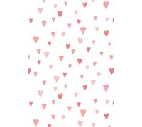 Notebook: Heart Print/Valentine's Day-Inspired Journal