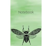 Notebook Insects: Notebook with bugs and insects on the cover