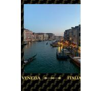 Notebook Inspired by the Floating City: Elegant Lined Journal with Venetian Design - Perfect for Travel, Writing, and Gift-Giving