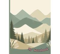 Notebook Ispirazione e Natura a righe - Notebook a righe - per appunti - maxi quaderno - Block notes - Taccuino a righe -Che tu stia scrivendo un ... notebook ti accompagnerà: Linea: PASTEL PRINT