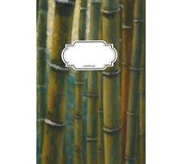 Notebook Journal Bamboo: 110 Pages, College Ruled, Lined, 6x9in/15.24x22.86cm