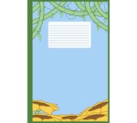 Notebook journal: basic cute and potable paperback notebook for work, school, diary, travel, day-to-day planning. Paper back ||6x9|| 100 pages green blue yellow