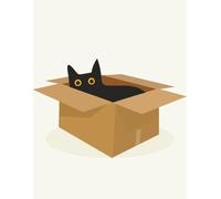 Notebook / Journal: Cat Care Documenting Thoughts & Writing Memories: 23 lines per page, 8.5x11 Inches, 100 Pages.