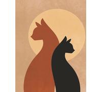 Notebook / Journal: Cat Care Documenting Thoughts & Writing Memories: 23 lines per page, 8.5x11 Inches, 100 Pages.