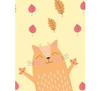 Notebook / Journal: Cat Care Documenting Thoughts & Writing Memories: 23 lines per page, 8.5x11 Inches, 100 Pages.