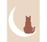 Notebook / Journal: Cat Care Documenting Thoughts & Writing Memories: 23 lines per page, 8.5x11 Inches, 100 Pages.