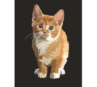 Notebook / Journal: Cat Care Documenting Thoughts & Writing Memories: 23 lines per page, 8.5x11 Inches, 100 Pages