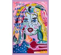 Notebook Journal for School, College, Office or Work Paperback - You Are Exactly