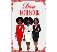 Notebook Journal for Woman dressed in Red and White