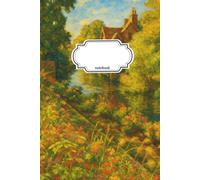 Notebook Journal House By The River: 110 Pages, College Ruled, Lined, 6x9in/15.24x22.86cm