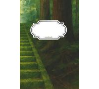Notebook Journal Mossy Steps: 110 Pages, Lined, 6x9in/15.24x22.86cm