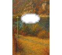 Notebook Journal Mountain With Lake: 110 Pages, College Ruled, Lined, 6x9in/15.24x22.86cm