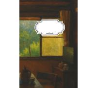 Notebook Journal Old House: 110 Pages, College Ruled, Lined, 6x9in/15.24x22.86cm