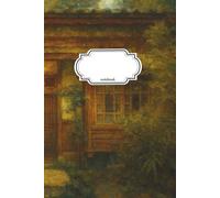 Notebook Journal Old Japanese House: 110 Pages, College Ruled, Lined, 6x9in/15.24x22.86cm