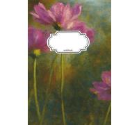 Notebook Journal Pink Flowers: 110 Pages, College Ruled, Lined, 6x9in/15.24x22.86cm