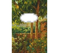 Notebook Journal Small Garden: 110 Pages, College Ruled, Lined, 6x9in/15.24x22.86cm