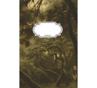 Notebook Journal Trees In Winter: 110 Pages, College Ruled, Lined, 6x9in/15.24x22.86cm